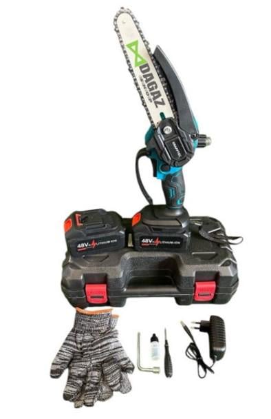 Пила акумуляторна ланцюгова Krafftec 48 V (995588) - фото 4