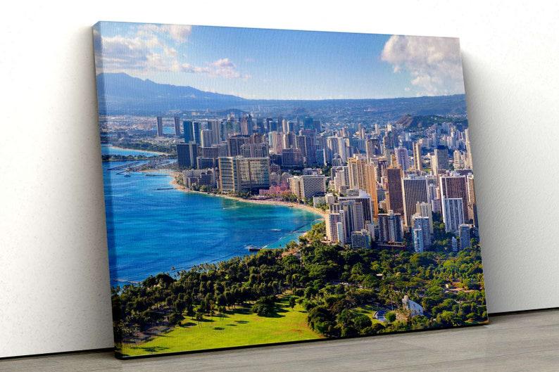 Картина на холсте KIL Art Берег Майами 122x81 см (275)