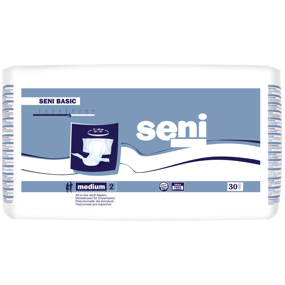 Підгузки для дорослих Seni Basic М №30 (000005112) Підгузки для дорослих Seni Basic М №30 (000005112)
