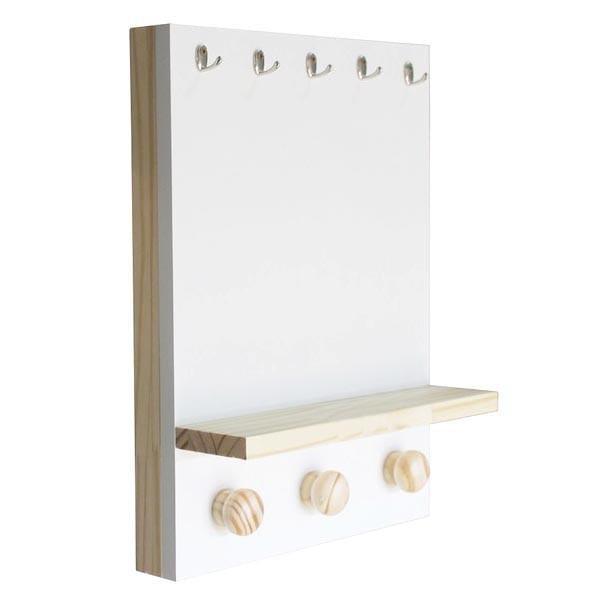 Вешалка для сумок из дерева Энгорда 3 Зефир/Бланже (ВСУ-30272001)