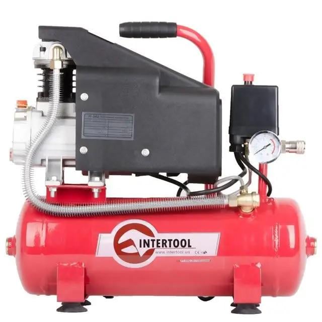 Компрессор INTERTOOL PT-0002 9 л 0,75 кВт 220 В 8 атм 160 л/мин - фото 2