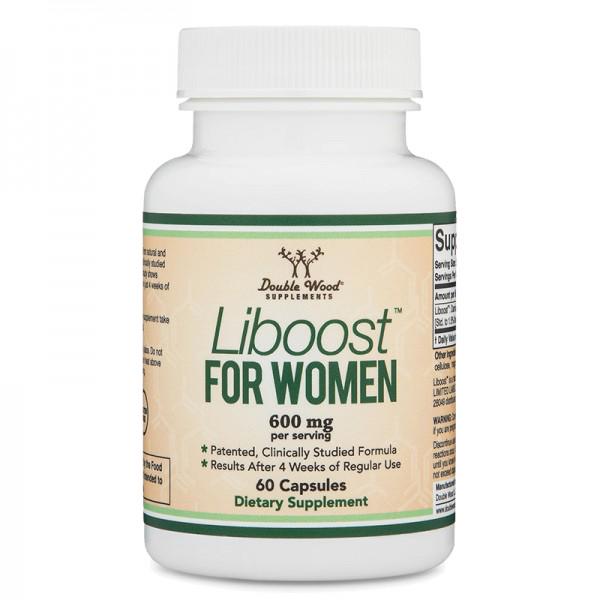 Екстракт даміани Double Wood Supplements Liboost For Women 600 mg 60 capsules
