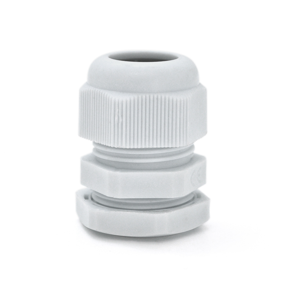 Кабельный спиральный VOLTRONIC разъем PG11 водонепроницаемый Белый (13326)