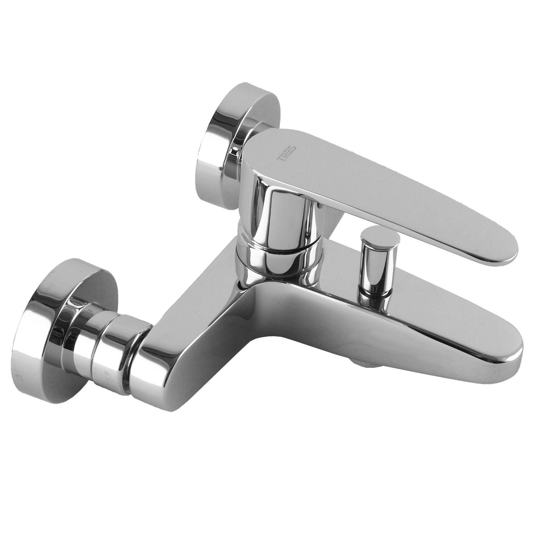 Смеситель для ванны Tres Flat 20417001 (8133gser)