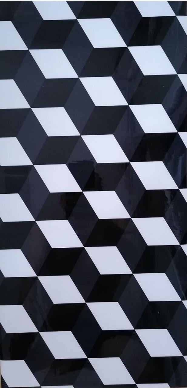 Панель самоклеюча глянцева РЕТ під колір структури 600х300х2,5 мм Пастельний світлий місячний сірий (VN3-096) - фото 1