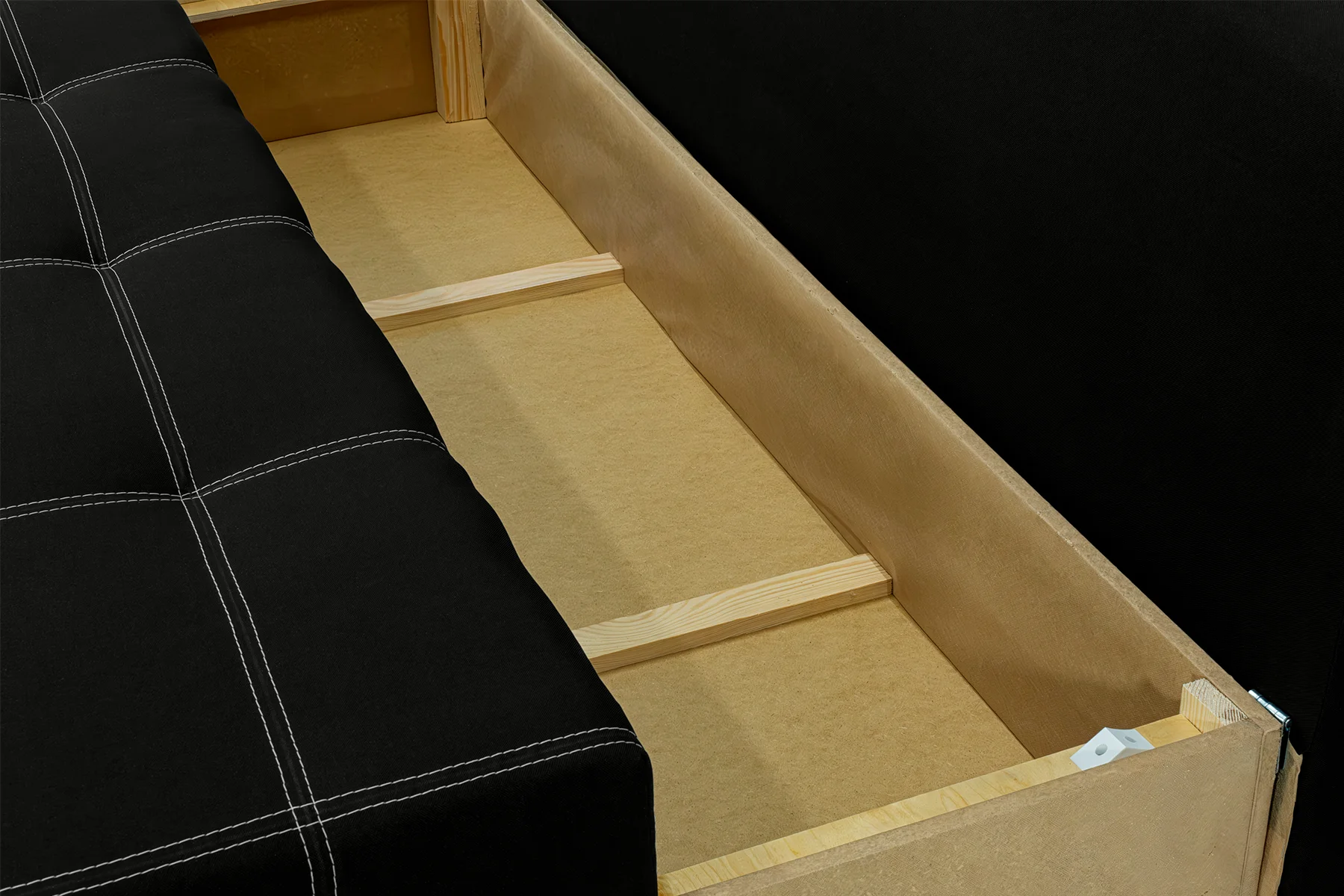 Диван Бугі 200х98 см Чорний (25484734) - фото 6 Диван Бугі 200х98 см Чорний (25484734) - фото 6