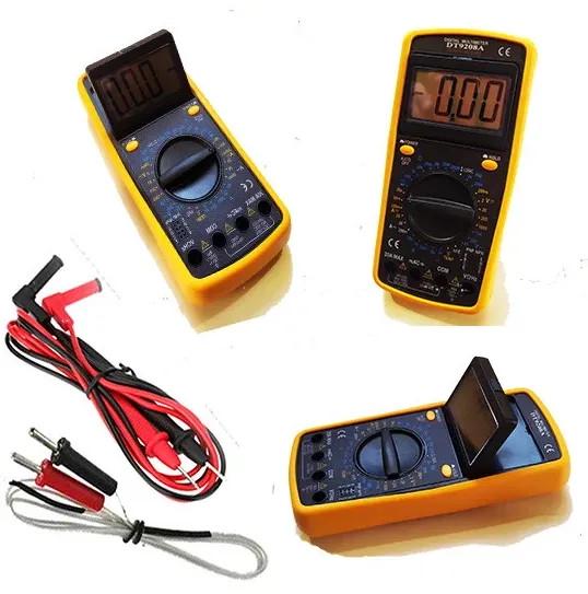Цифровий мультиметр DT-9208A амперметр/вольтметр (1020) - фото 8 Цифровий мультиметр DT-9208A амперметр/вольтметр (1020) - фото 8
