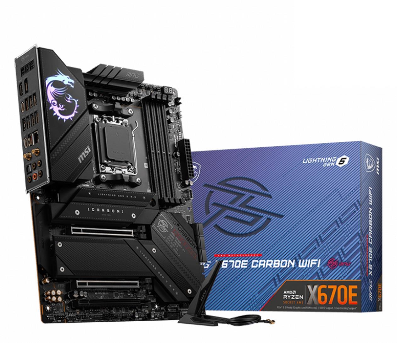 Материнська плата MSI MPG X670E Carbon WIFI (27065937)