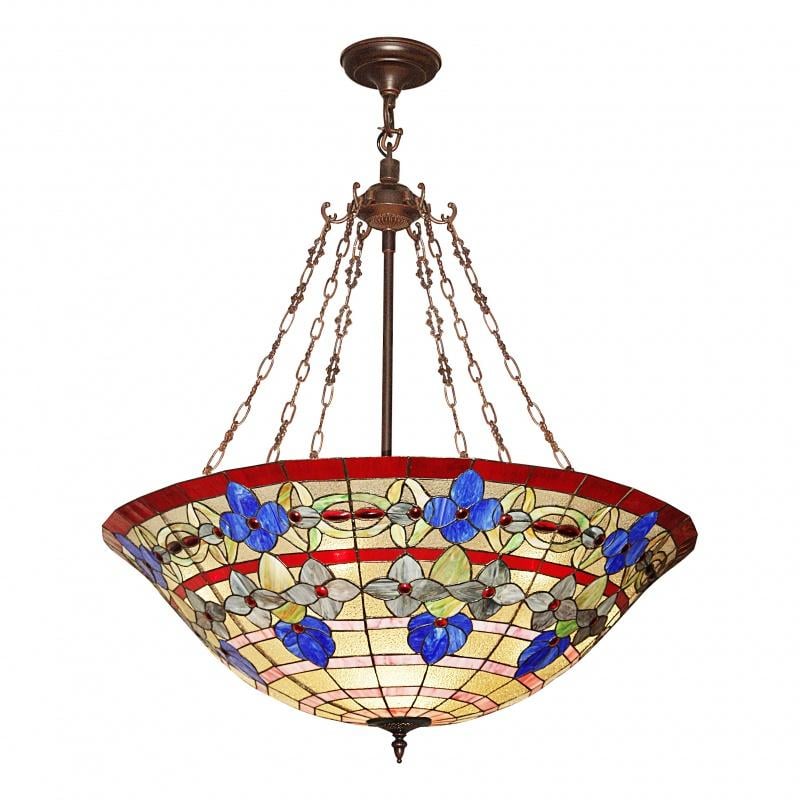 Люстра Тиффани подвесная Brille BR-600S/39-12