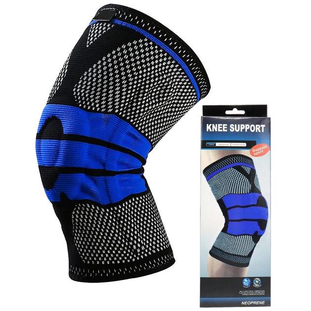 Бандаж на коліно Knee Support Синій - фото 6