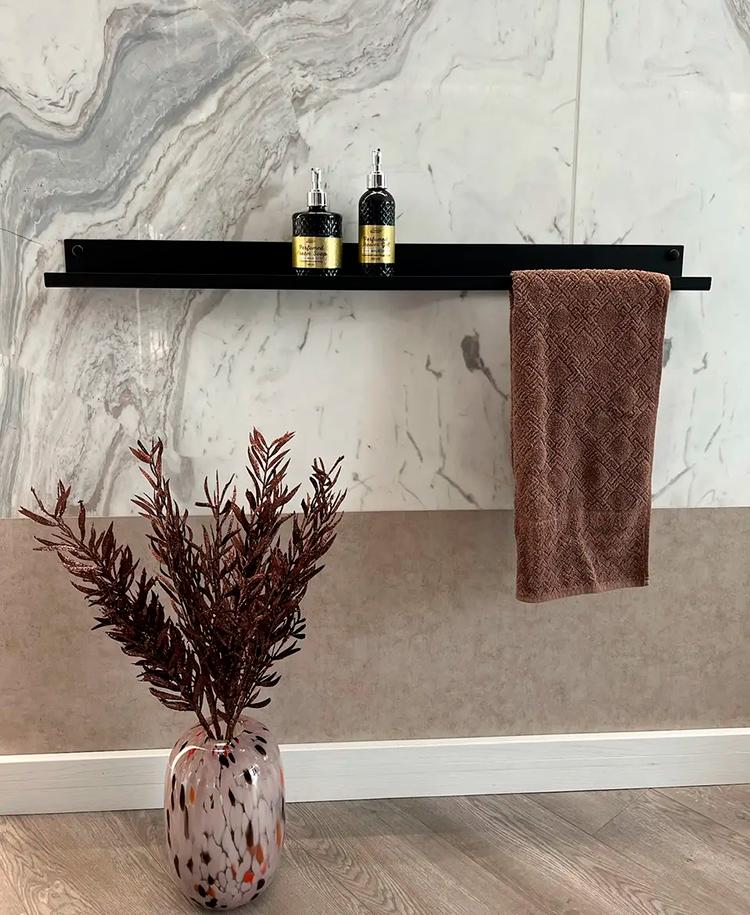 Вішак-полиця під рушники комбінований (110094)