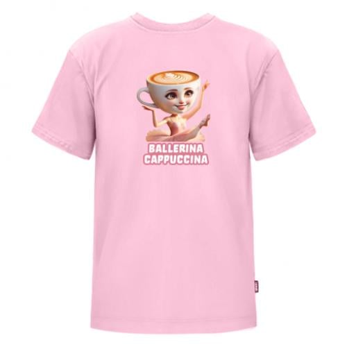 Футболка детская FATLINE Premium BALLERINA CAPPUCCINA 140 см Розовый (19410040-7-211506-L)