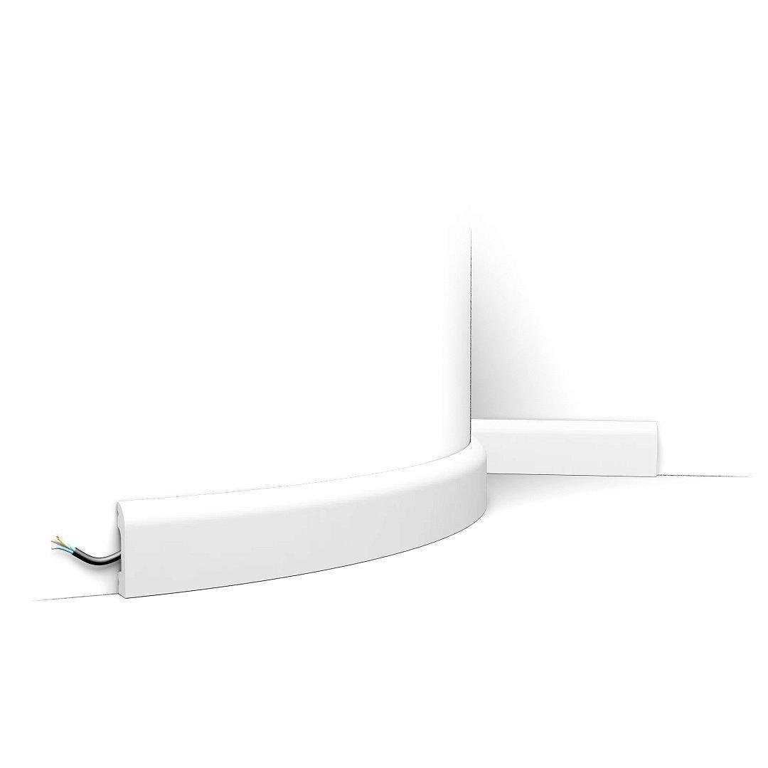 Плинтус дюрополимерный Orac SX182 гибкий 50х13х2000 мм (29293970)