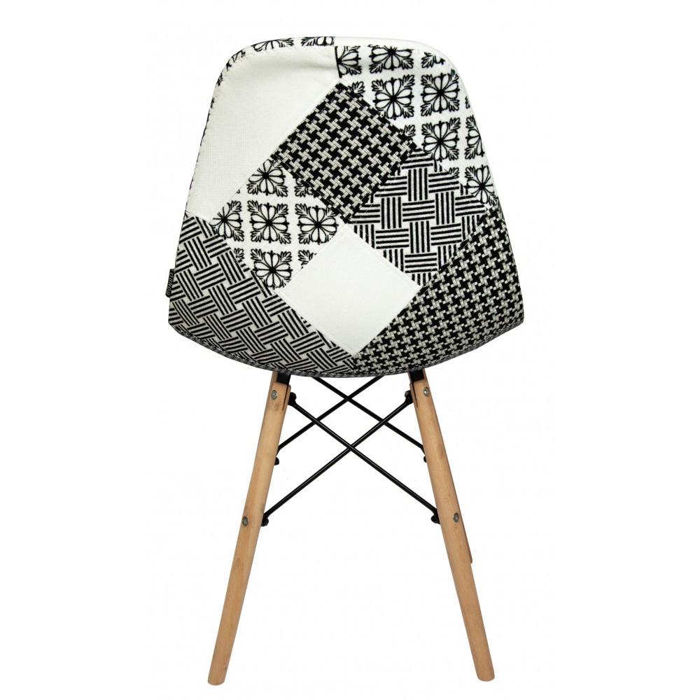 Стул для кухни обеденный Bonro В-439 PW02 PATCHWORK (42300081) - фото 5 Стул для кухни обеденный Bonro В-439 PW02 PATCHWORK (42300081) - фото 5