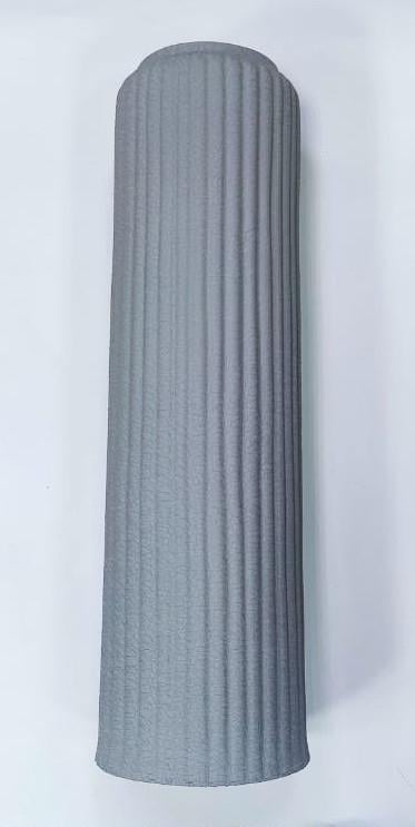 Ваза керамическая напольная 65x17 см Серый