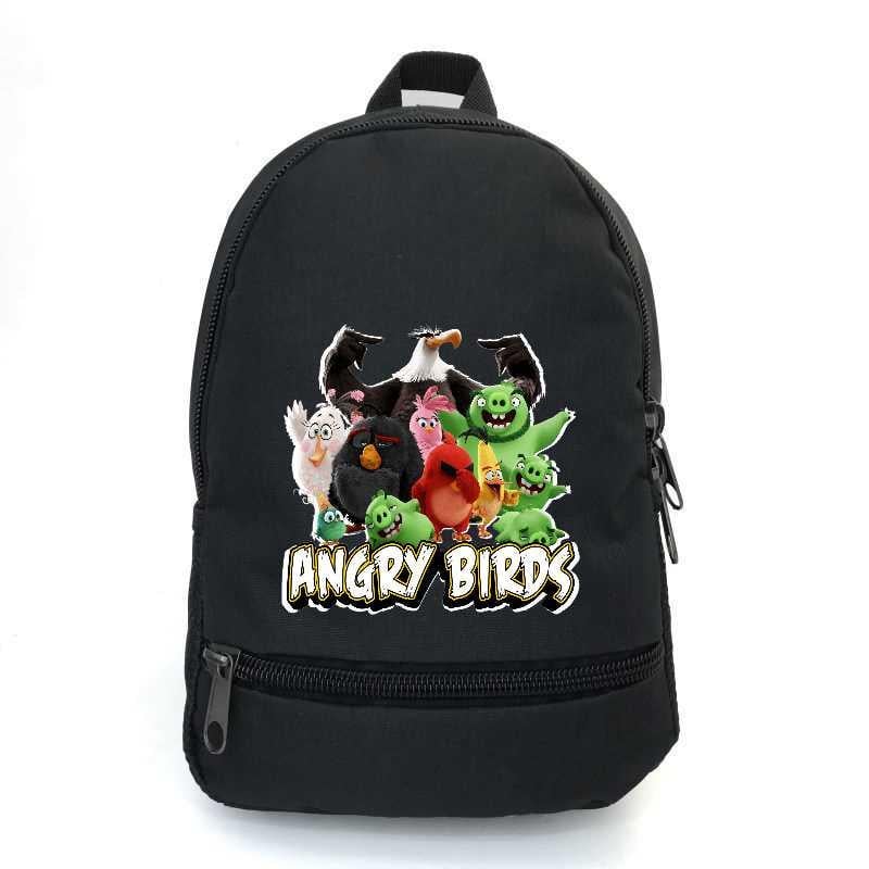 Школьный рюкзак подростковый Cappuccino Toys с принтом Angry Birds ANG-009 12,5 л Черный (2133990333)