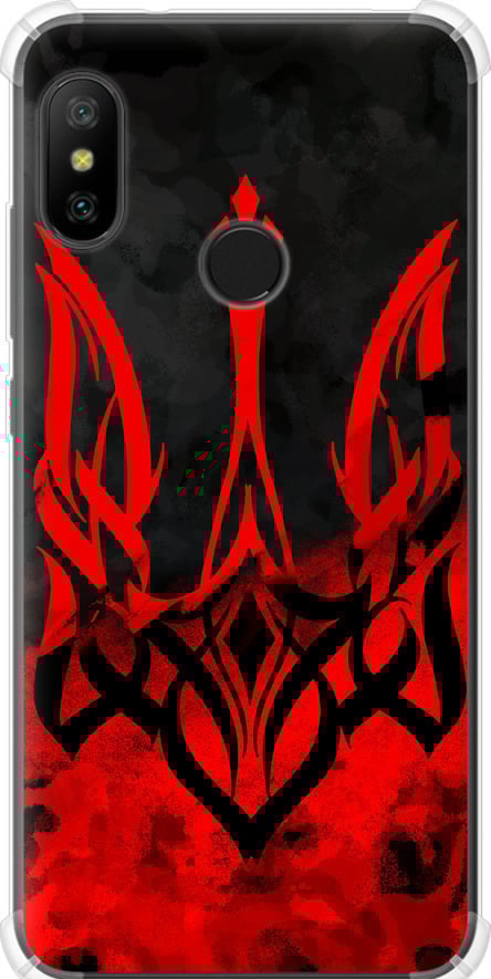 Чехол на Xiaomi Mi A2 Lite Герб Украины v2 (5312sp-1522-42517)