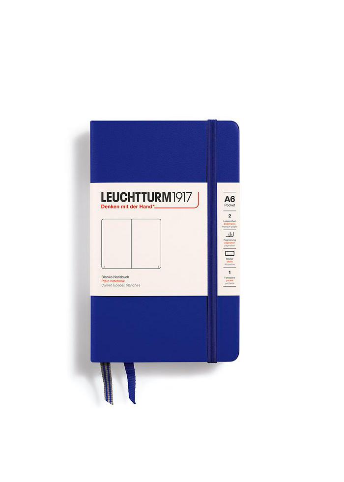 Блокнот Leuchtturm1917 карманный чистые листы Ink Blue (372357) Блокнот Leuchtturm1917 карманный чистые листы Ink Blue (372357)