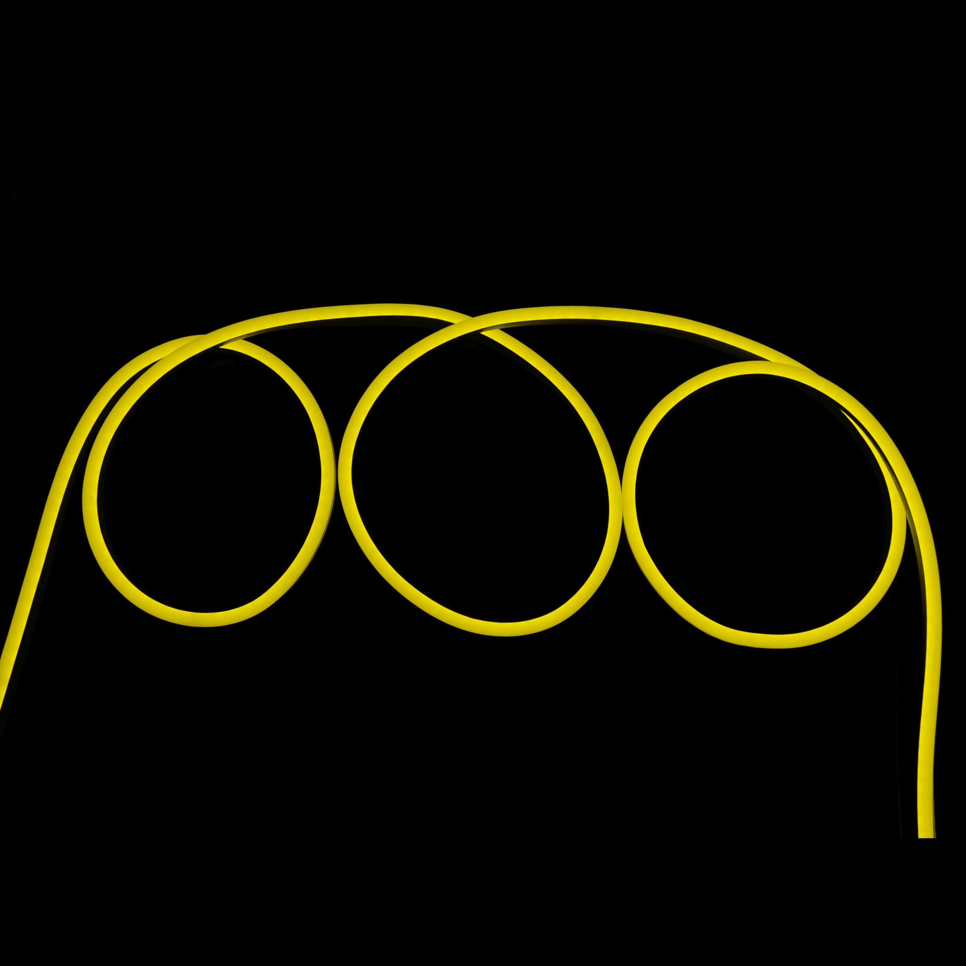 Світлодіодний неон Prolum Series-LF Pro 8x16 IP68 12V Лимонно-жовтий (30075974) - фото 3