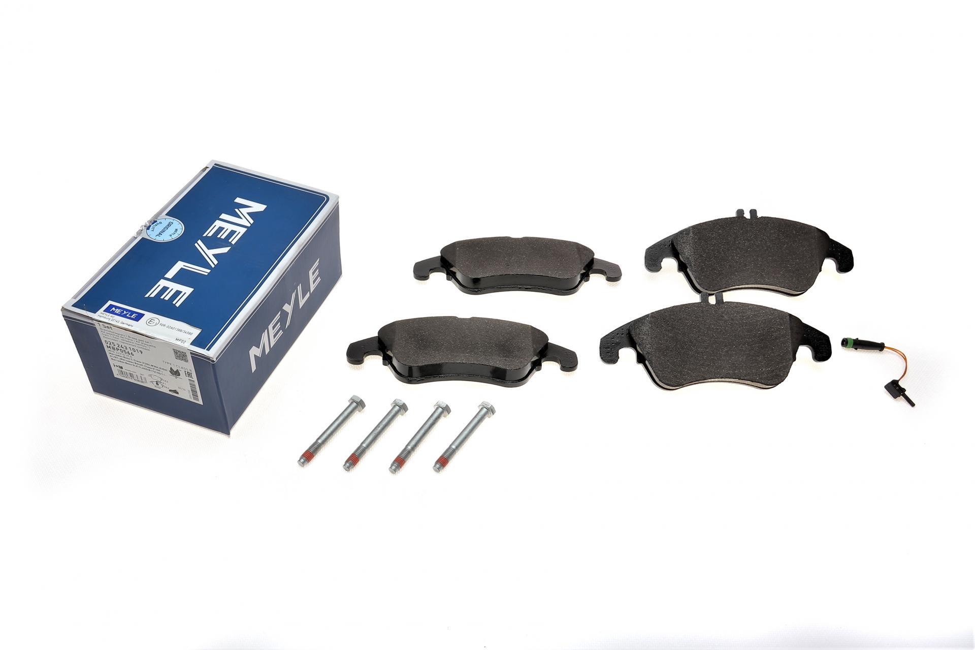 Колодки тормозные передние Meyle MB C-class W204/C204/E-class C207/A207 07- Lucas (025 243 1019 MEYLE)