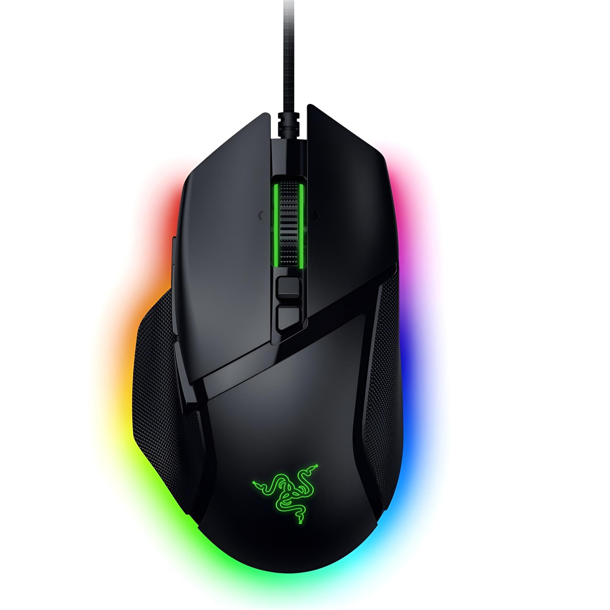 Компьютерная мышка проводная игровая Razer Basilisk V3 35K USB с подсветкой Black (RZ01-05230100-R3M1)