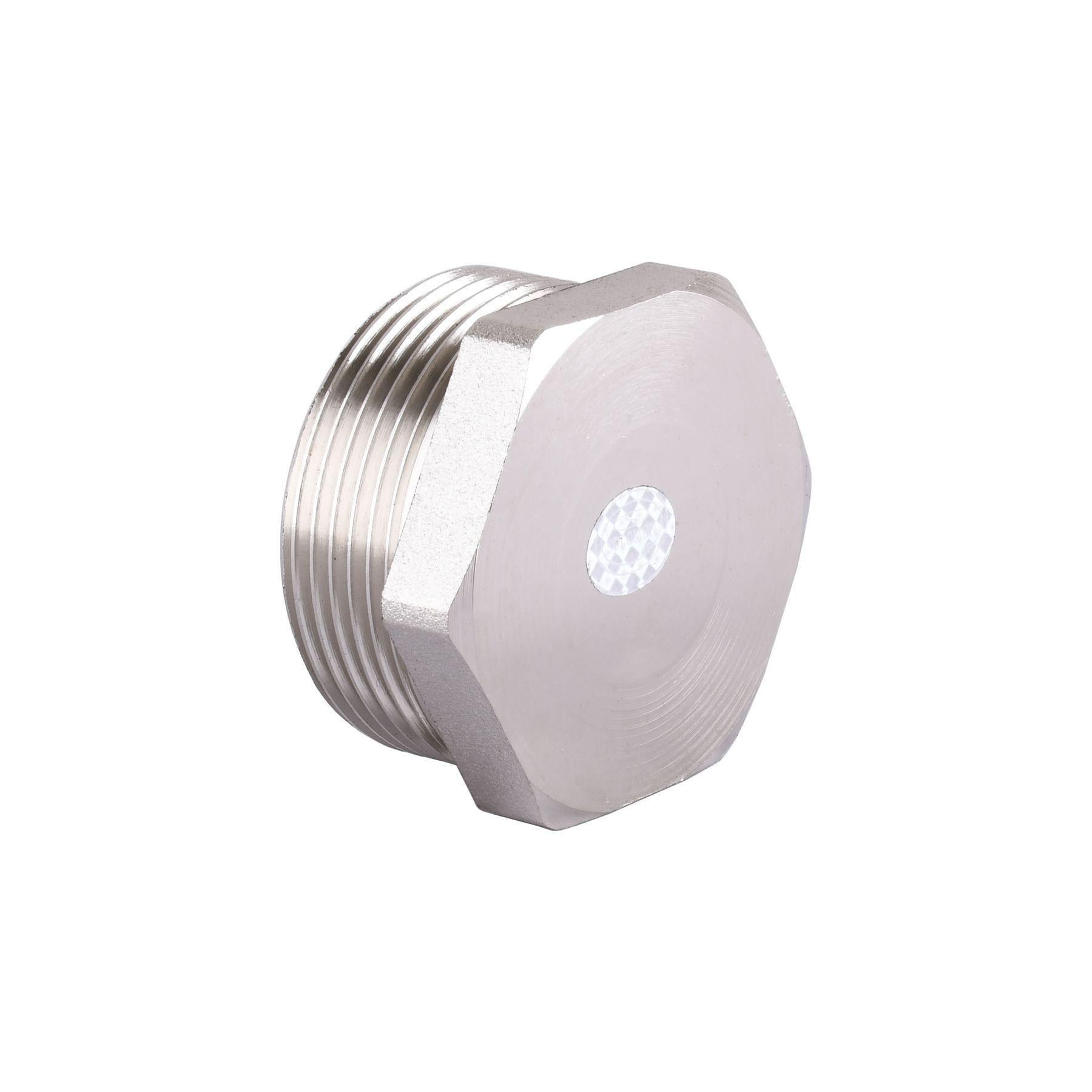 Заглушка с наружной резьбой Solomon 1/2" Никель (4002 N)