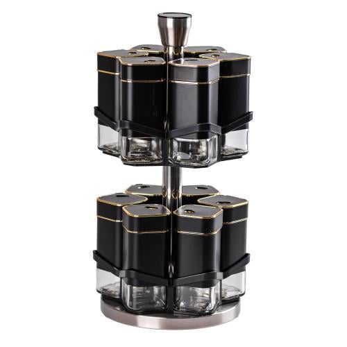 Набір для спецій карусель на підставці 12 шт. по 120 мл (HP531T1026HJ)