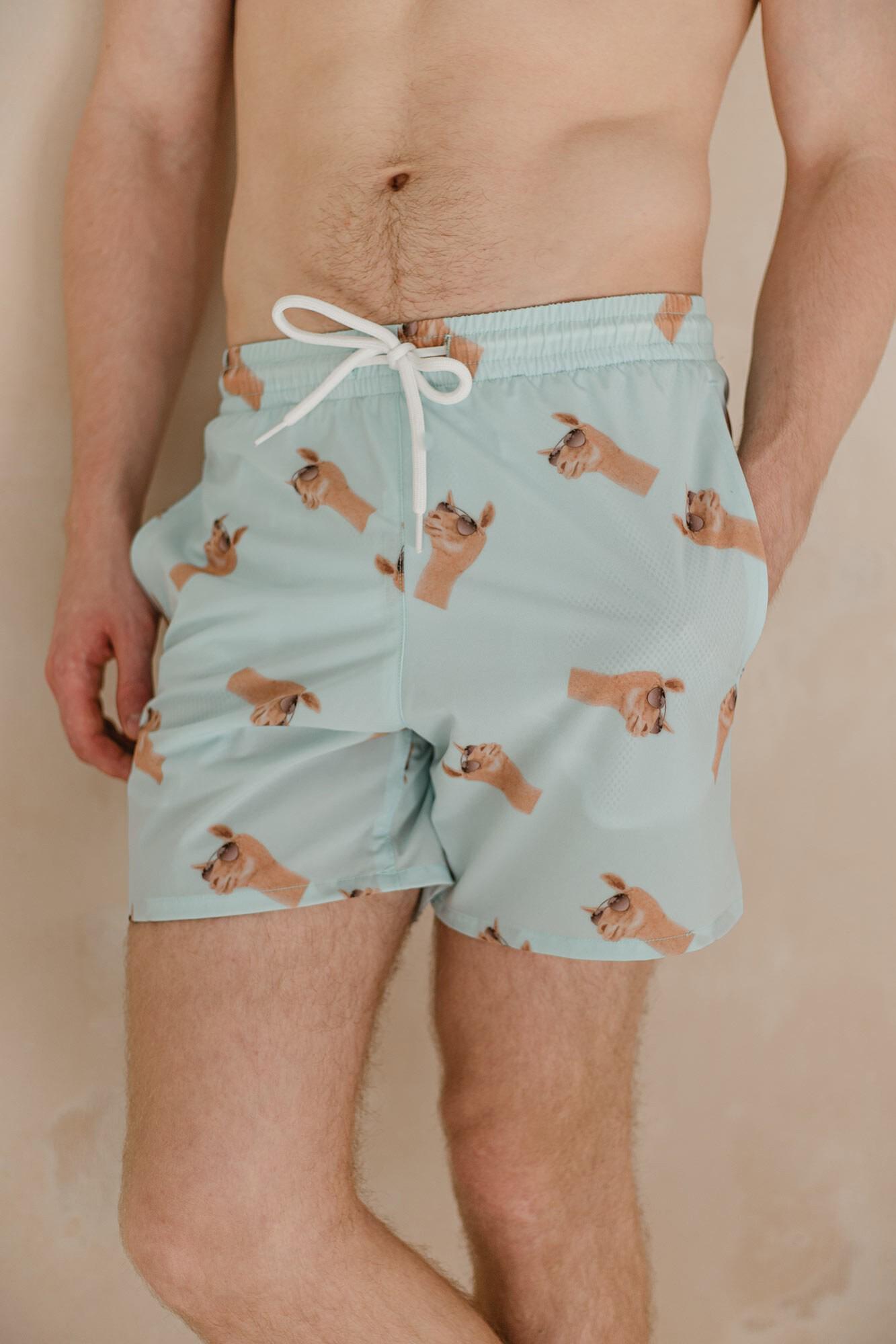 Шорти плавальні Without Alpachka S Light Blue (S8036051)