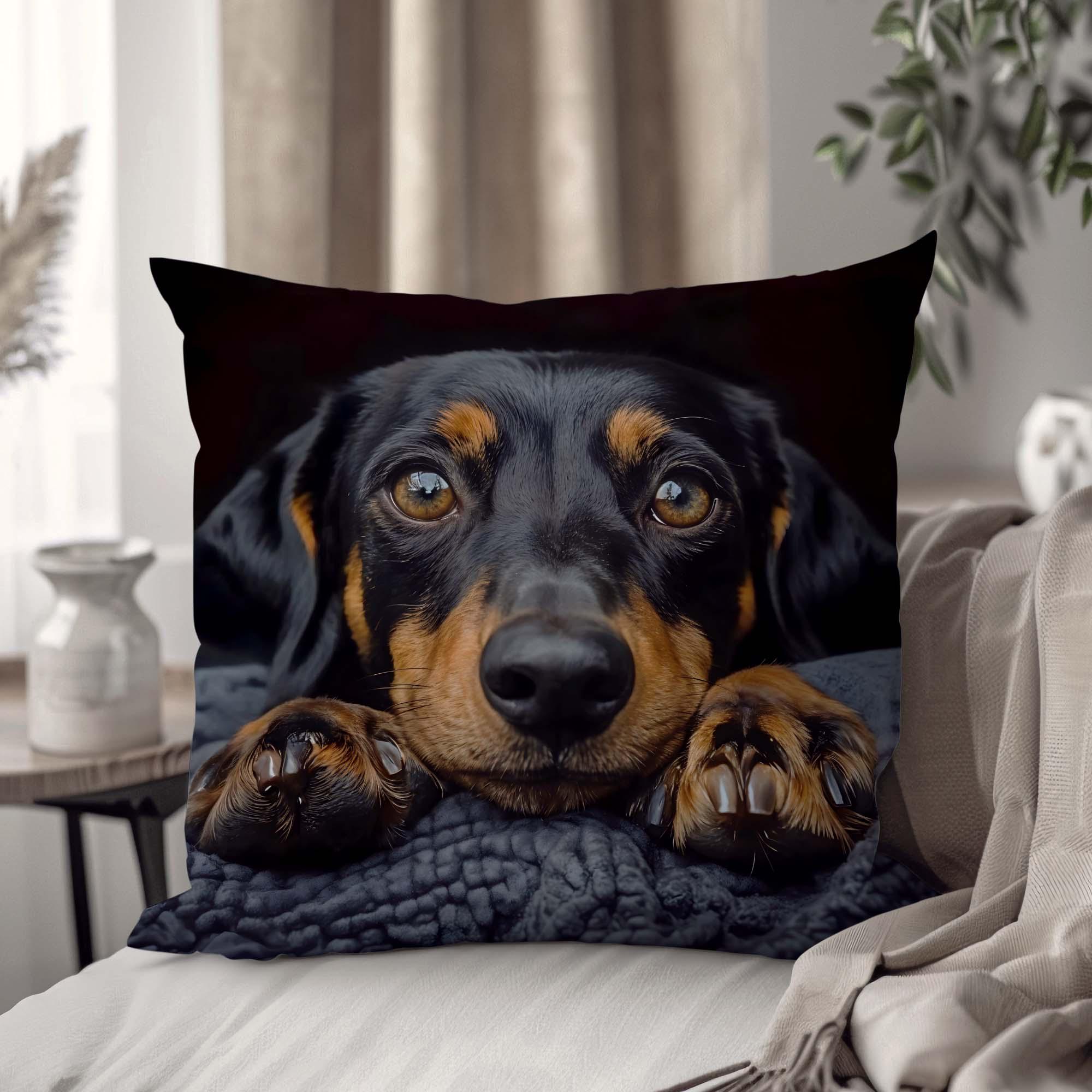 Подушка плюшевая "Ледяной взгляд" 45х45 см (1311145UA)