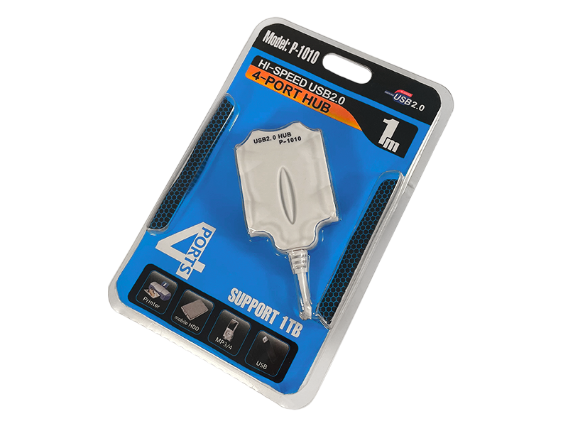 USB-хаб на 4 порта USB 2.0 (P-1010)