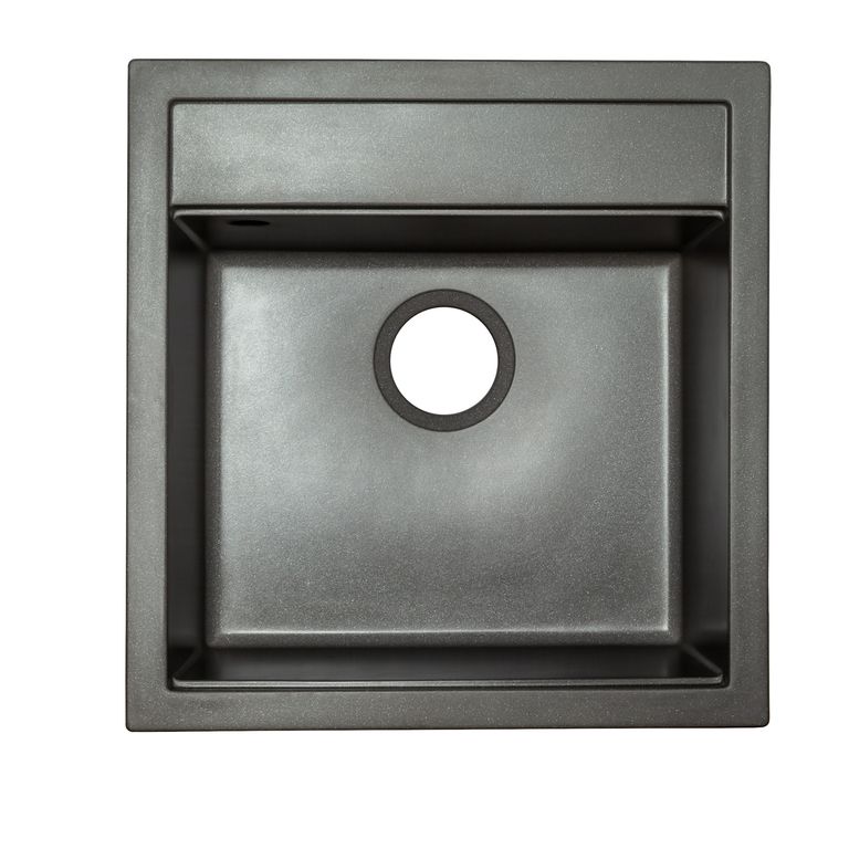 Мийка кухонна Platinum Fiesta 5149S Графіт (353122)