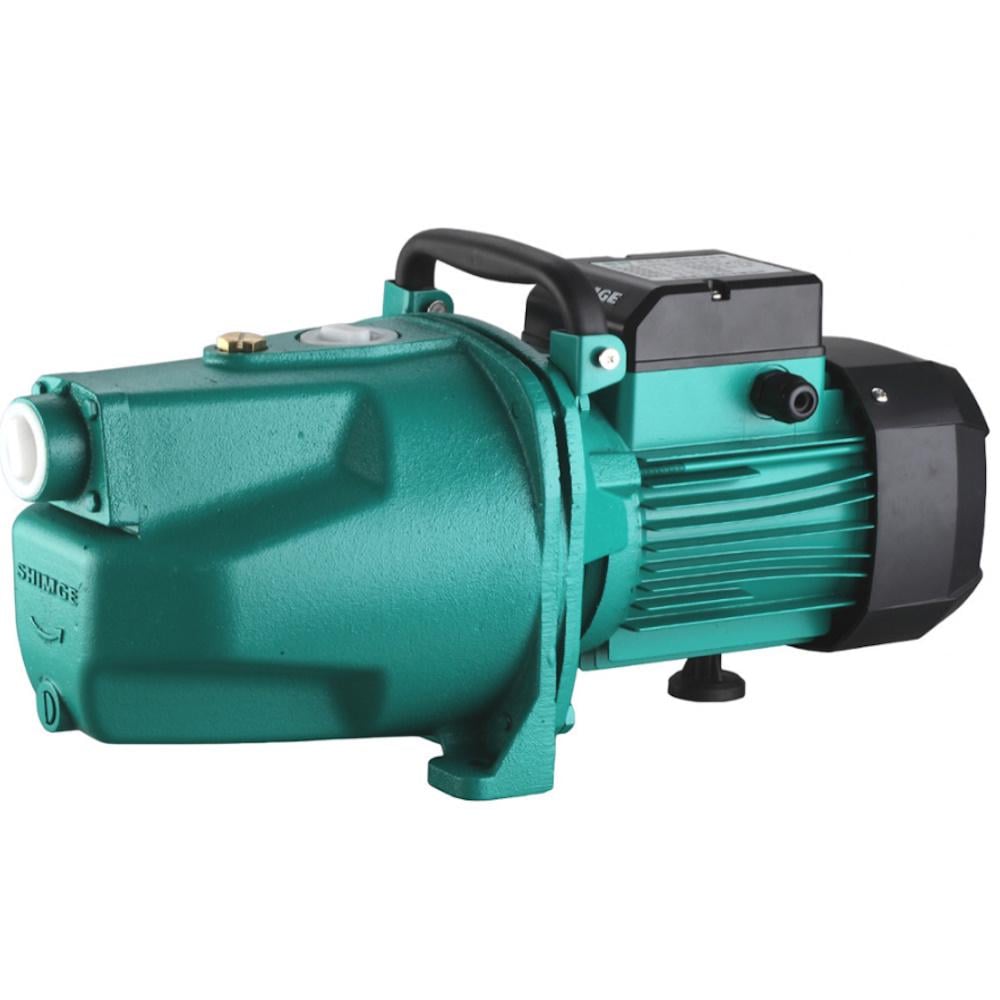 Насос центробежный самовсасывающий SHIMGE JET1500L1 1,5 кВт Нmax 55м Qmax 90 л/мин (SQ-1047114)