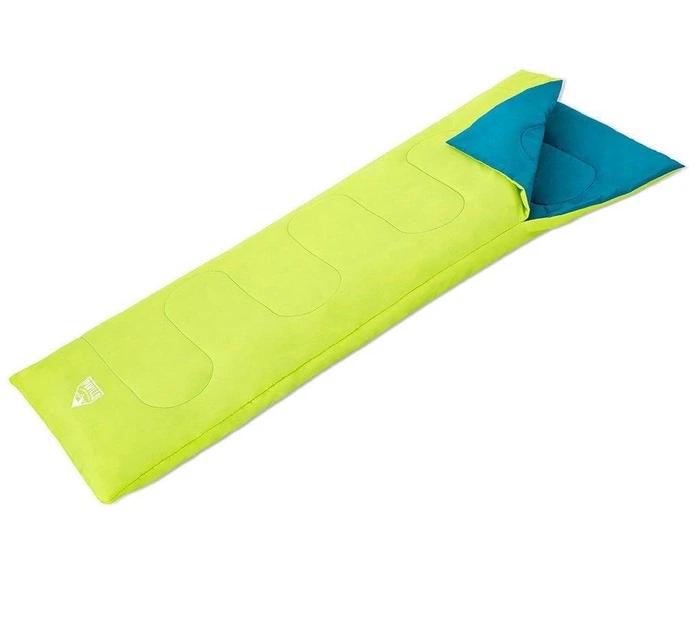 Мешок туристический односпальный Bestway 68099 из полиэстера в чехле 180х75 см Желтый (150-7-68099)