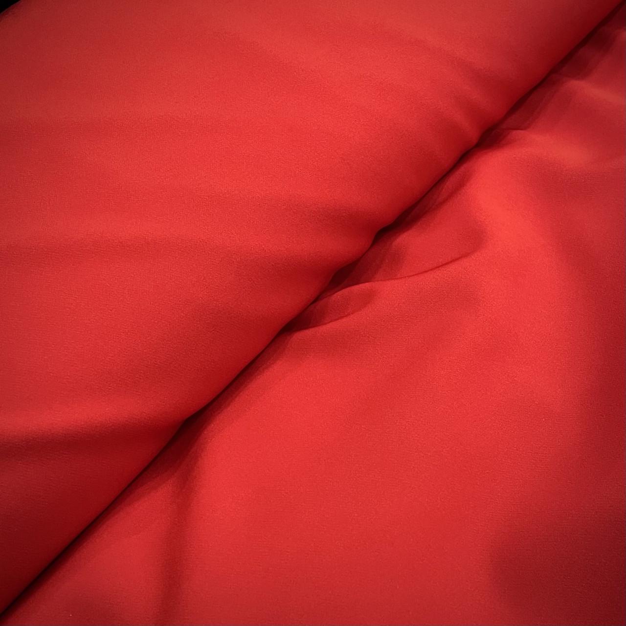 Ткань костюмная креп Барби Красный (24479319) - фото 1 Ткань костюмная креп Барби Красный (24479319) - фото 1