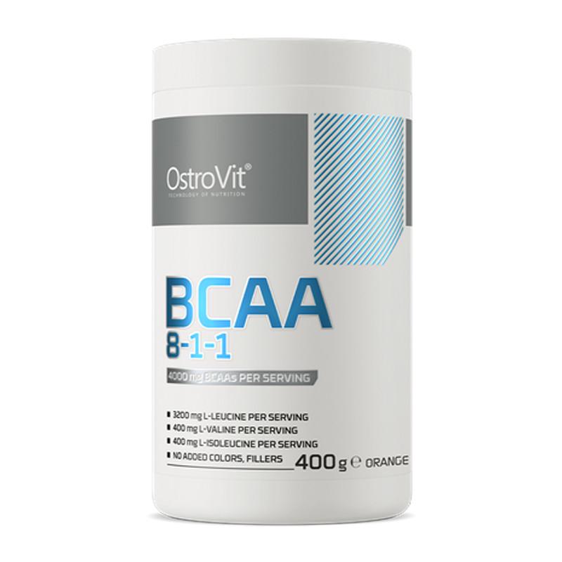 Амінокислоти OstroVit BCAA 8-1-1 400 г Апельсин (08418-01)