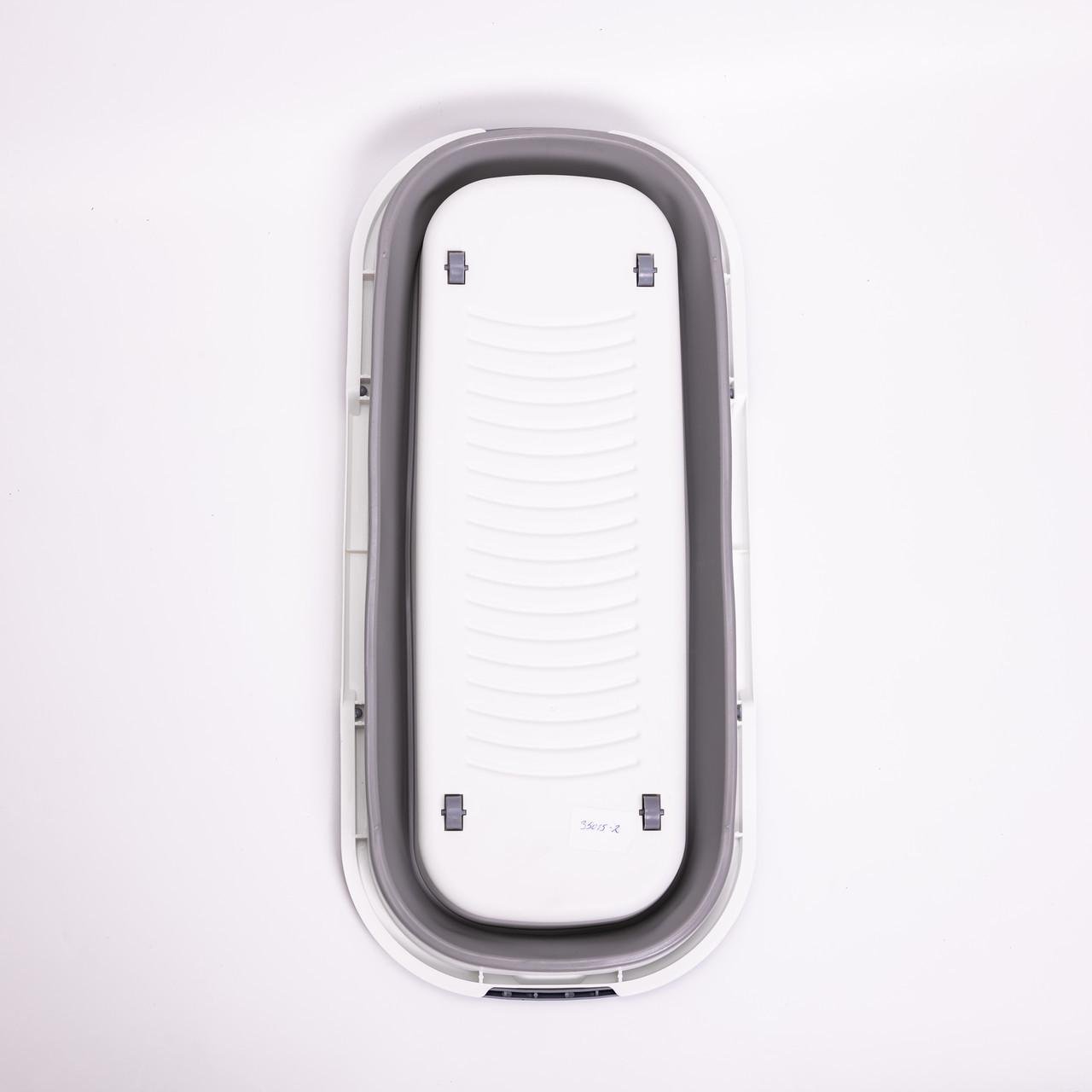 Ведро-таз складное из пластика с силиконовыми вставками HP-35015-2 (A-035208) - фото 5 Ведро-таз складное из пластика с силиконовыми вставками HP-35015-2 (A-035208) - фото 5