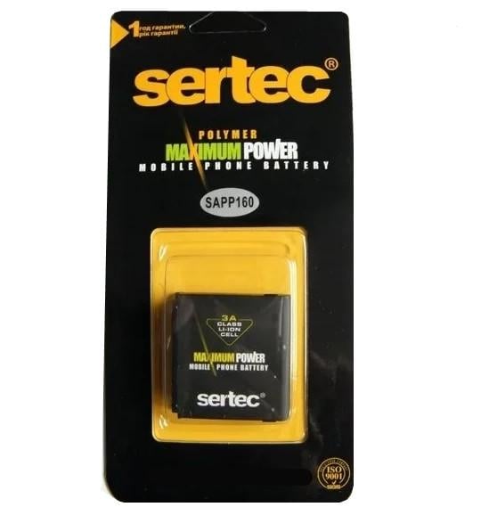 Аккумулятор SERTEC SAPP160 для HTC G2 Hero 1340 mAh (000020792)