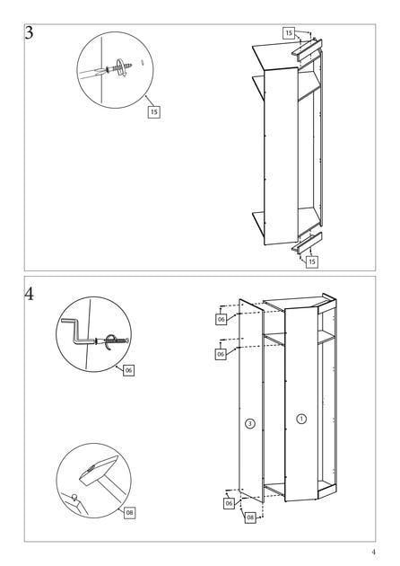 Шафа кутова Еверест Соната-700 Венге темний/Білий (DTM-2316) - фото 3 Шафа кутова Еверест Соната-700 Венге темний/Білий (DTM-2316) - фото 3
