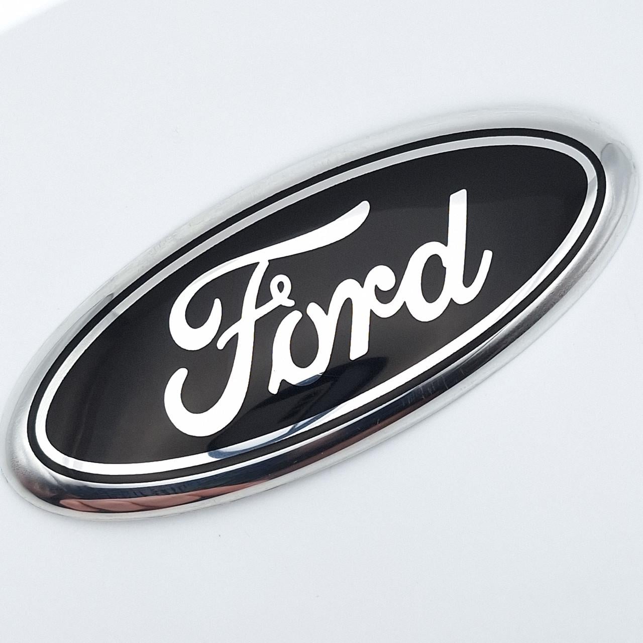 Эмблема Ford 144х58 мм Хром/Черный (2N11-N425A52-AA)