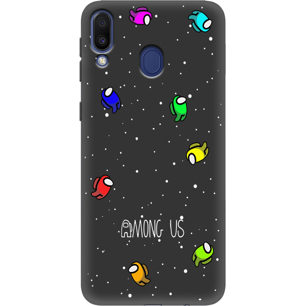 Чехол Boxface Samsung M205 Galaxy M20 Among Us Invisible Черный силикон (36205-bk76-36624)