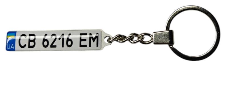 Брелок для автомобиля с государственным номером Volkswagen Golf двухсторонний (1171794784)