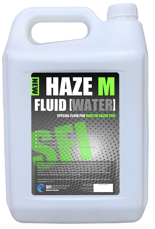 Жидкость для генераторов тумана Haze M Fluid Water 5 л (3014308793)