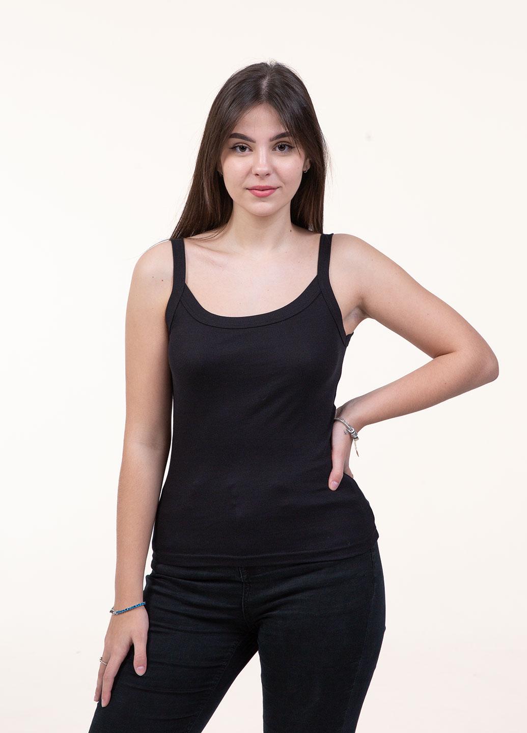 Майка женская Наталюкс S Черный (3321273290921) Майка женская Наталюкс S Черный (3321273290921)