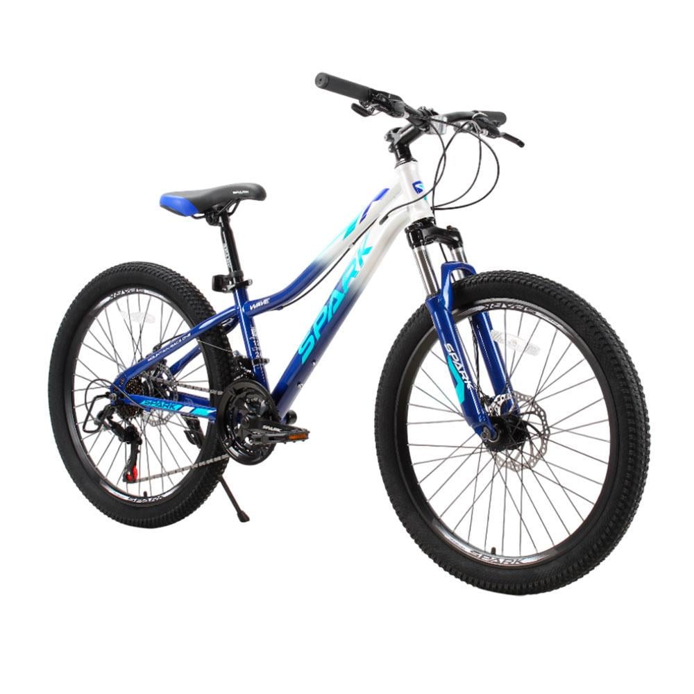 Велосипед Spark WAVE JR. колеса 24" сталева рама 12" Темно-синій із сірим (2919338309) Велосипед Spark WAVE JR. колеса 24" сталева рама 12" Темно-синій із сірим (2919338309)