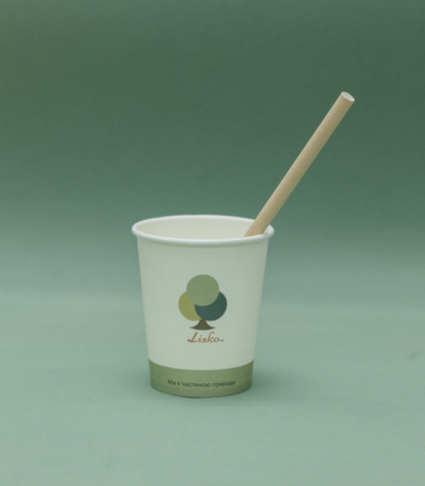 Трубочки бумажные крафт 8х197 мм 100 шт./уп. - фото 2