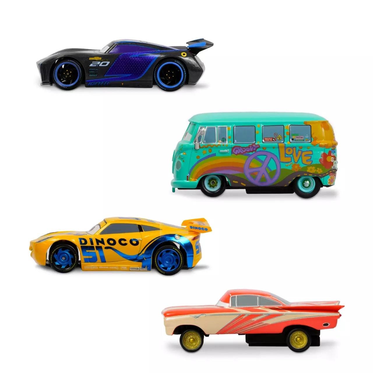 Игровой набор Тачки трейлер Mack Hauler и 8 машинок (18114227) - фото 4 Игровой набор Тачки трейлер Mack Hauler и 8 машинок (18114227) - фото 4