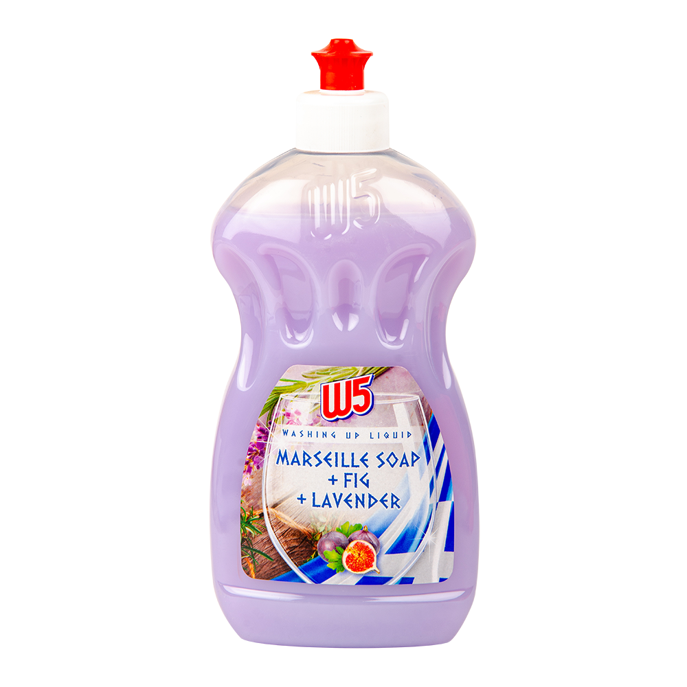Средство для мытья посуды W5 Marseille Soap Fig Lavender 500 мл