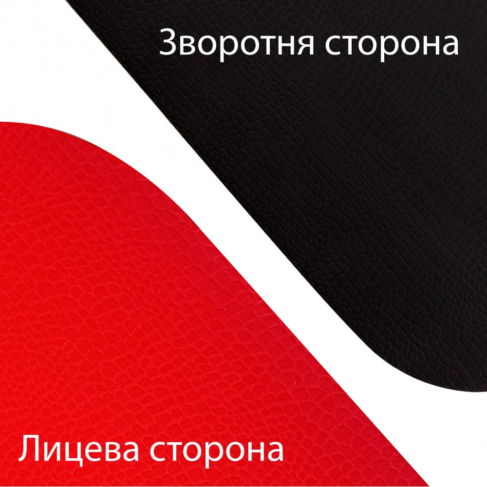 Коврик IVN для йоги и фитнеса 1850х550х5мм EVA Красно-черный (IV-EV7582R) - фото 2 Коврик IVN для йоги и фитнеса 1850х550х5мм EVA Красно-черный (IV-EV7582R) - фото 2