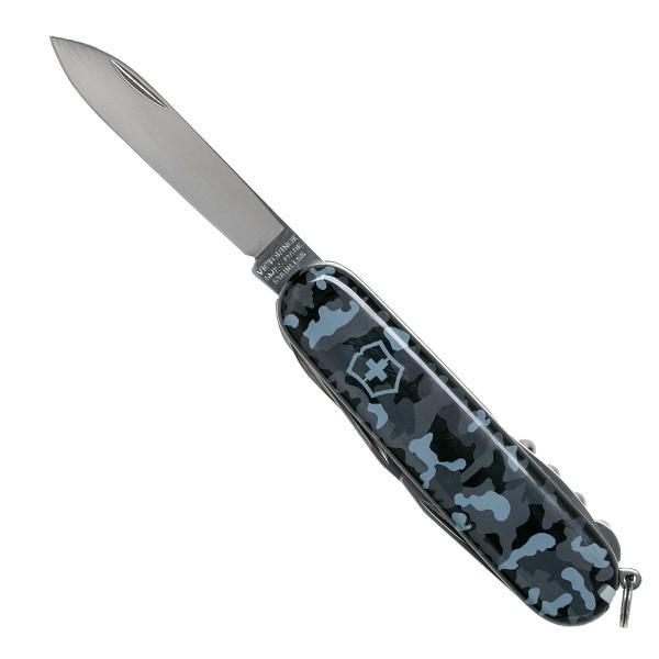 Туристический нож складной Victorinox Huntsman Navy Camouflage (1.3713.942) - фото 4