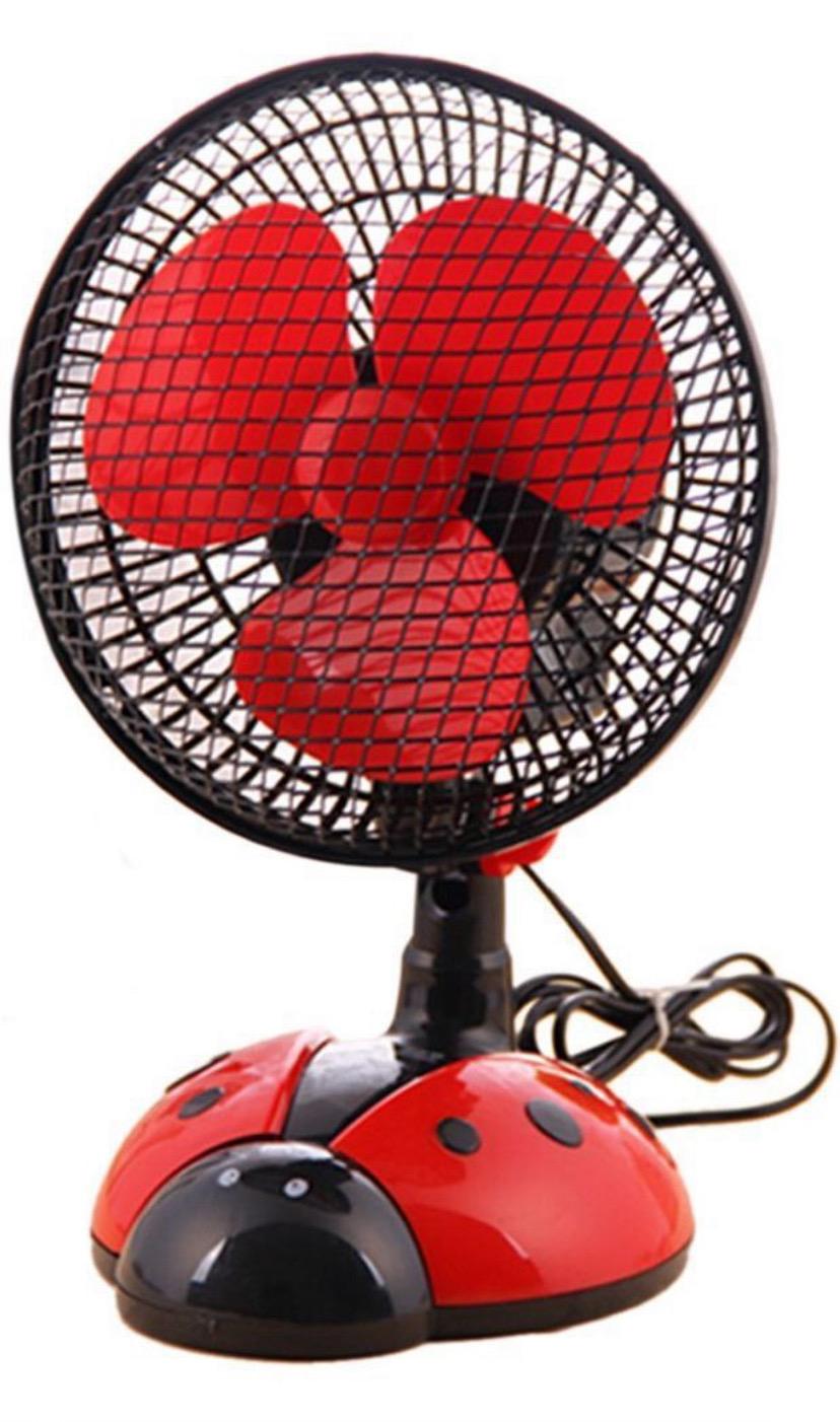Вентилятор F2501 Божья коровка 34х23 см